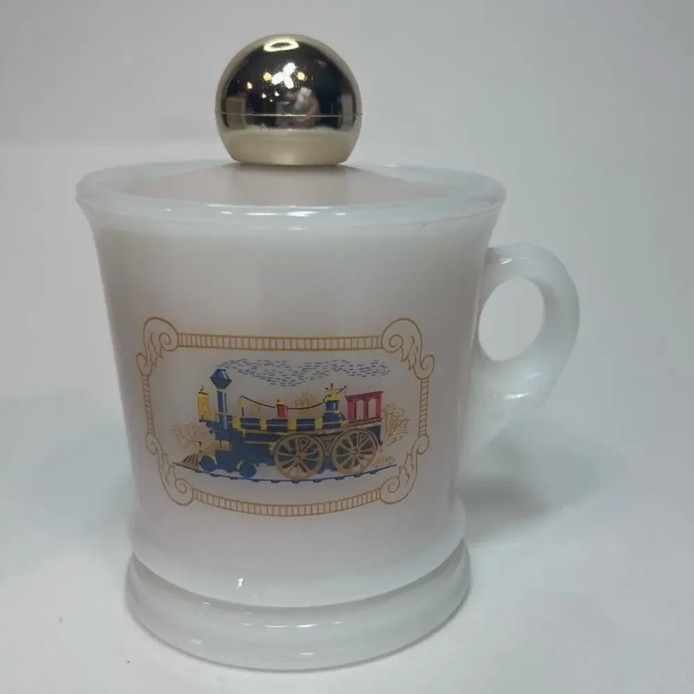 Avon Iron Horse Shaving Mug With Deep Woods After-Shave Vintage in Box